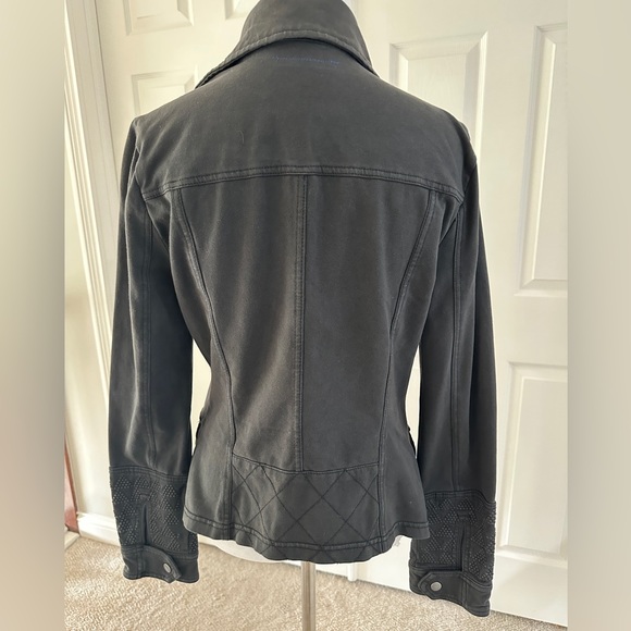 Anthropologie Hei Hei Embroidered Cuff Moto Jacket
Ponte Knit - NWT - size Small - Picture 4 of 6